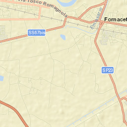 Fornacette Street Map