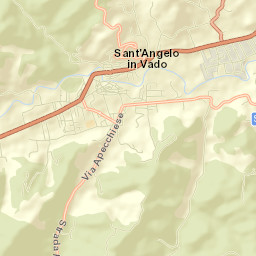 Sant'Angelo in Vado Street Map