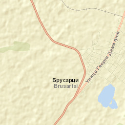 Brusartsi Street Map