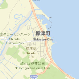 Shibetsu Street Map