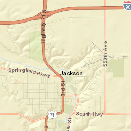 Jackson Street Map