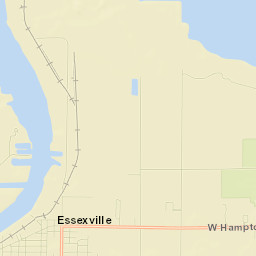 Essexville Street Map