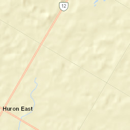 Huron East Street Map