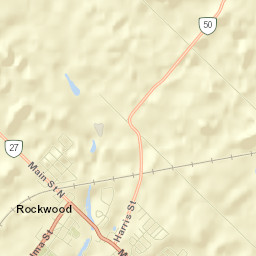 Rockwood Street Map