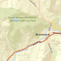 Woodstock Street Map