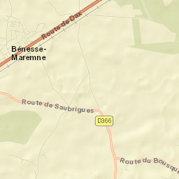 Bénesse-Maremne Street Map