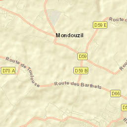 Mons Street Map