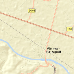 Vielmur-sur-Agout Street Map