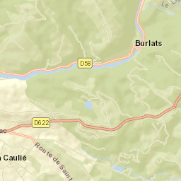 Burlats Street Map