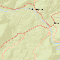 Brassac Street Map