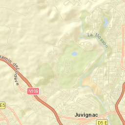 Juvignac Street Map