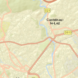 Castelnau-le-Lez Street Map