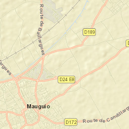 Mauguio Street Map