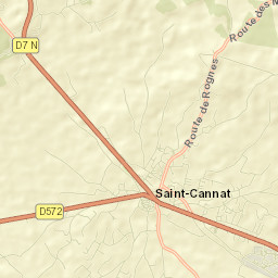 Saint-Cannat Street Map