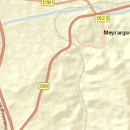 Meyrargues Street Map