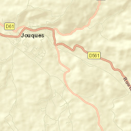 Jouques Street Map