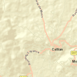 Callian Street Map