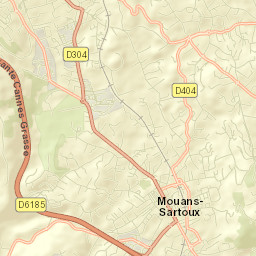 Mouans-Sartoux Street Map