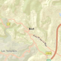 Biot Street Map