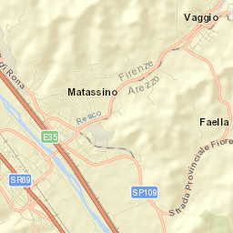 Figline Valdarno Street Map