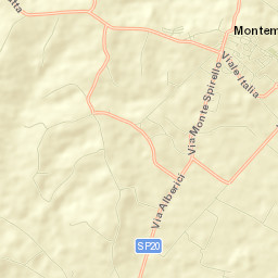 Montemarciano Street Map