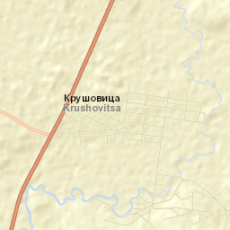 Obshtina Mizia Street Map