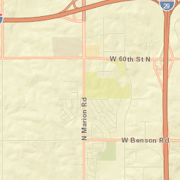 North Annika Avenue, Sioux Falls, SD Street Map