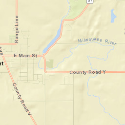 Campbellsport Street Map