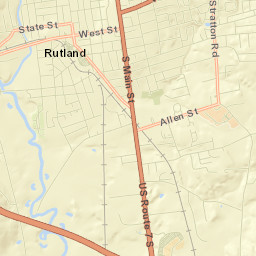 Rutland Street Map