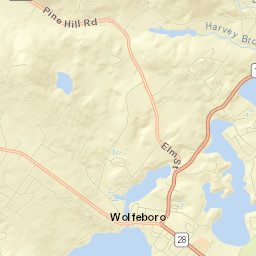 Wolfeboro Street Map