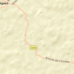 Saubrigues Street Map