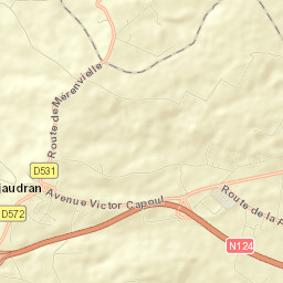 Pujaudran Street Map