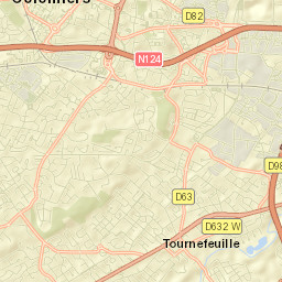 Tournefeuille Street Map