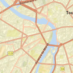 Toulouse Street Map