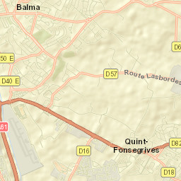 Balma Street Map
