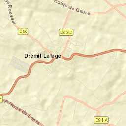 Drémil-Lafage Street Map