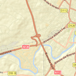 Castres Street Map
