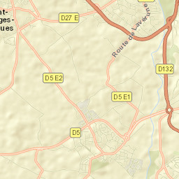 Lavérune Street Map