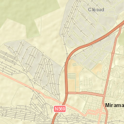 Miramas Street Map