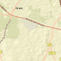 Grans Street Map