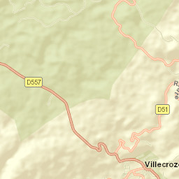Villecroze Street Map