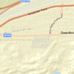 Guasticce Street Map