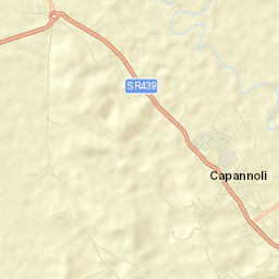 Capannoli Street Map