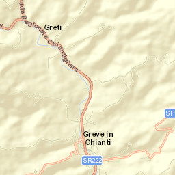 Greve in Chianti Street Map