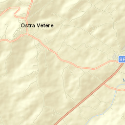 Ostra Vetere Street Map