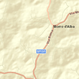 Morro d'Alba Street Map