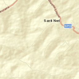 Monte San Vito Street Map