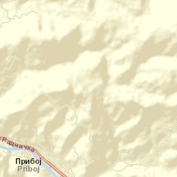 Priboj Street Map