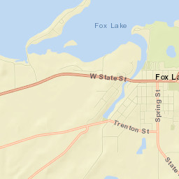 Fox Lake Street Map