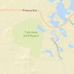 Canadian Lakes Street Map